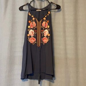 Altard state embroidered tank